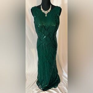 Green Sequin Dress